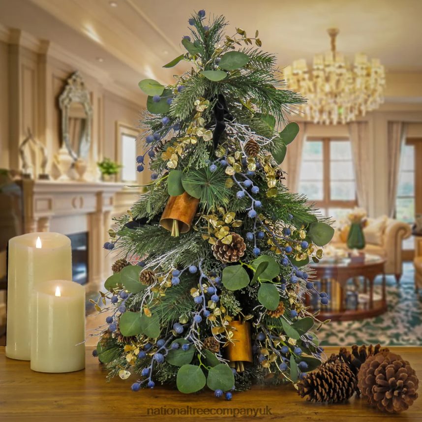 Greenery | National Tree Company 26\ HGTV Home Collection Swiss Chic Topiary Tree F2L4F450